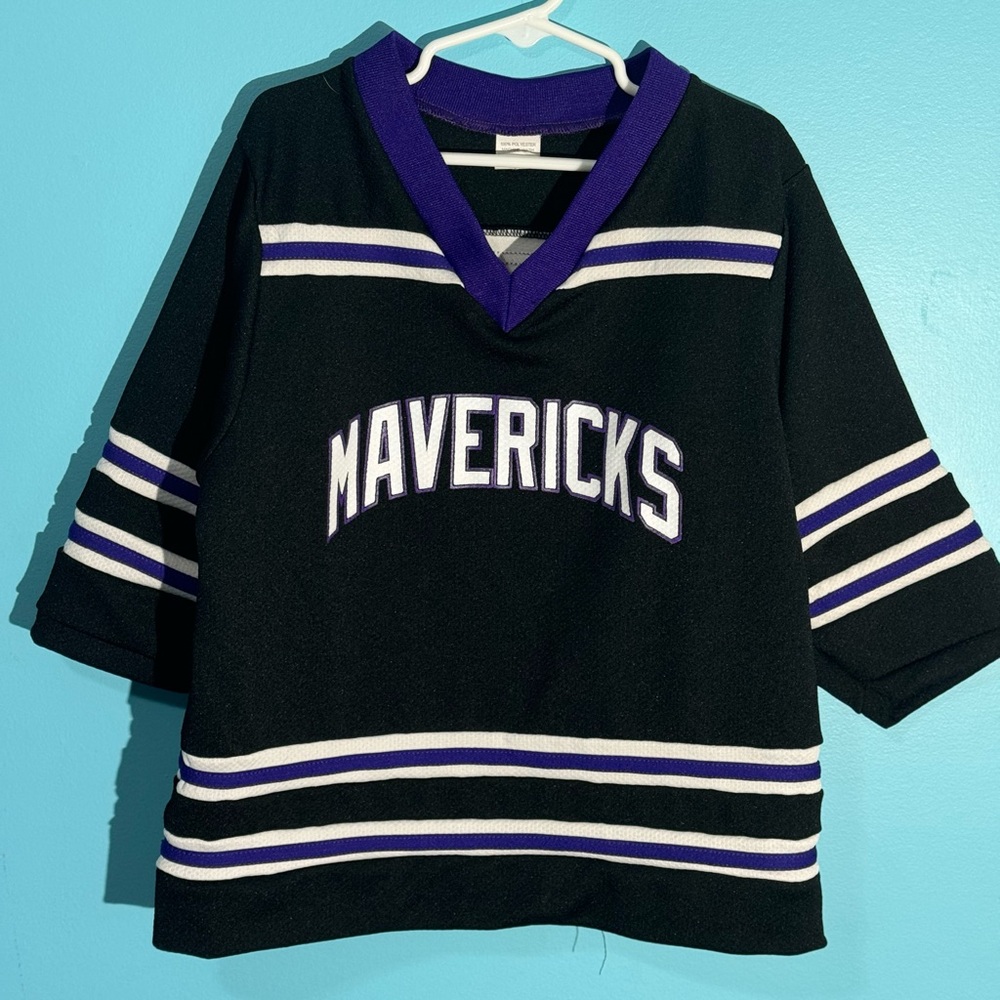 Mavericks Black and Purple Jersey- Kids